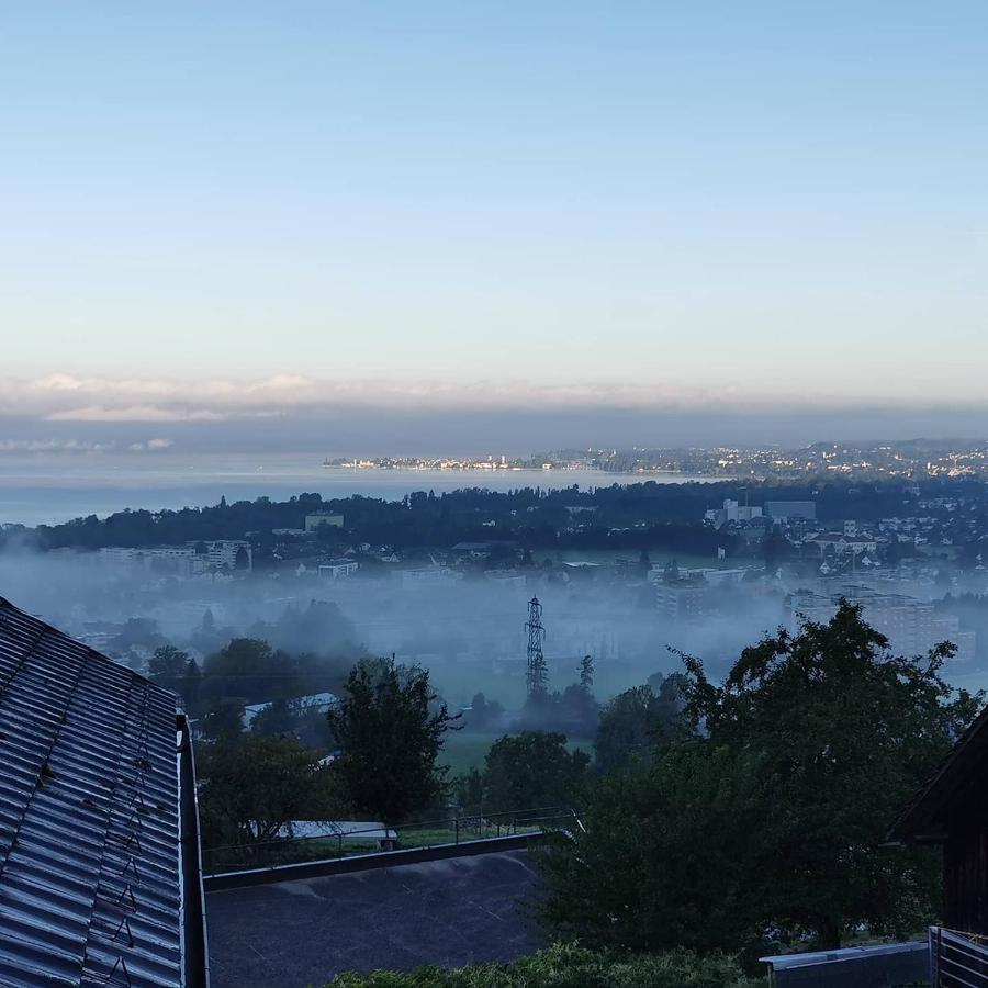 Bauernhaus Am Pfaenderhang Mit Seeblick لوشاو باي بيرغنز المظهر الخارجي الصورة
